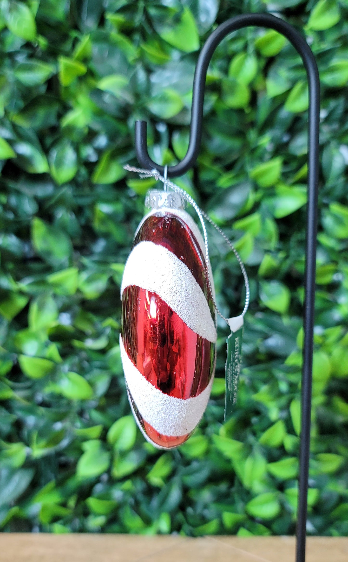 Peppermint Disc Ornament