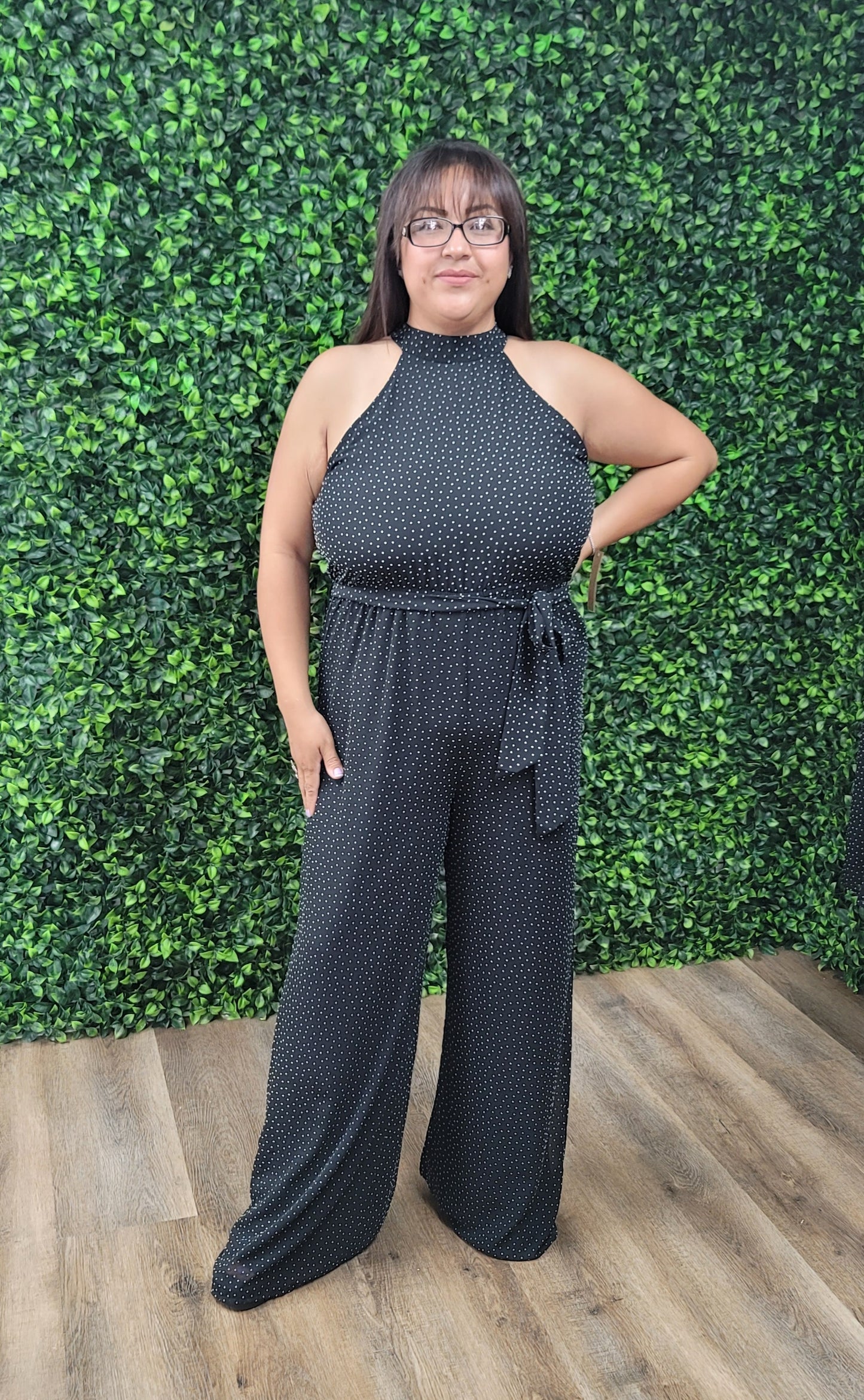 High Neck Jumpsuit