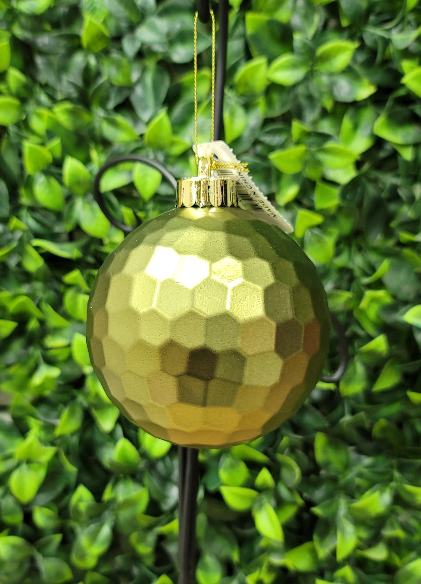 Honeycomb Green Ornament