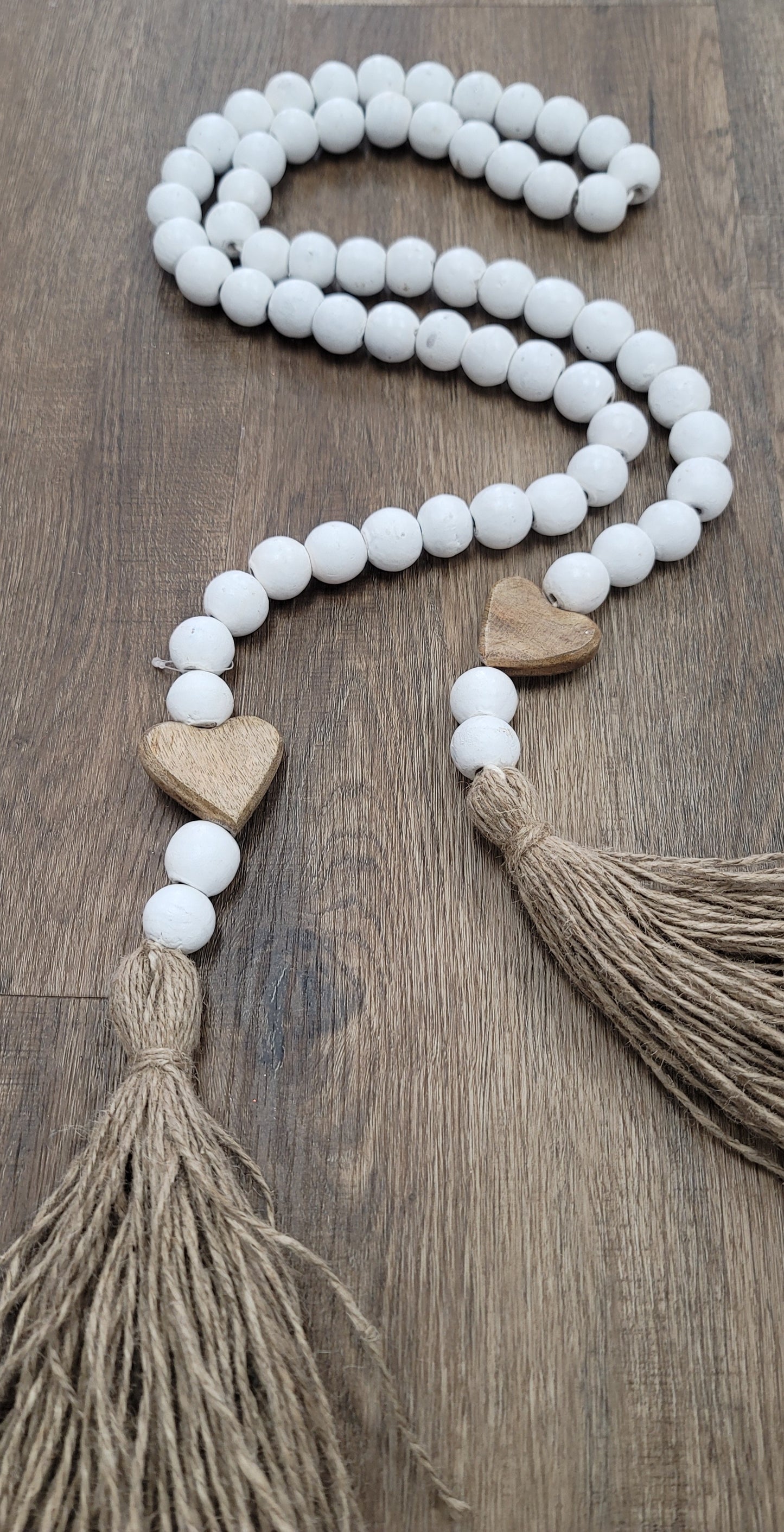 Heart Bead Garland