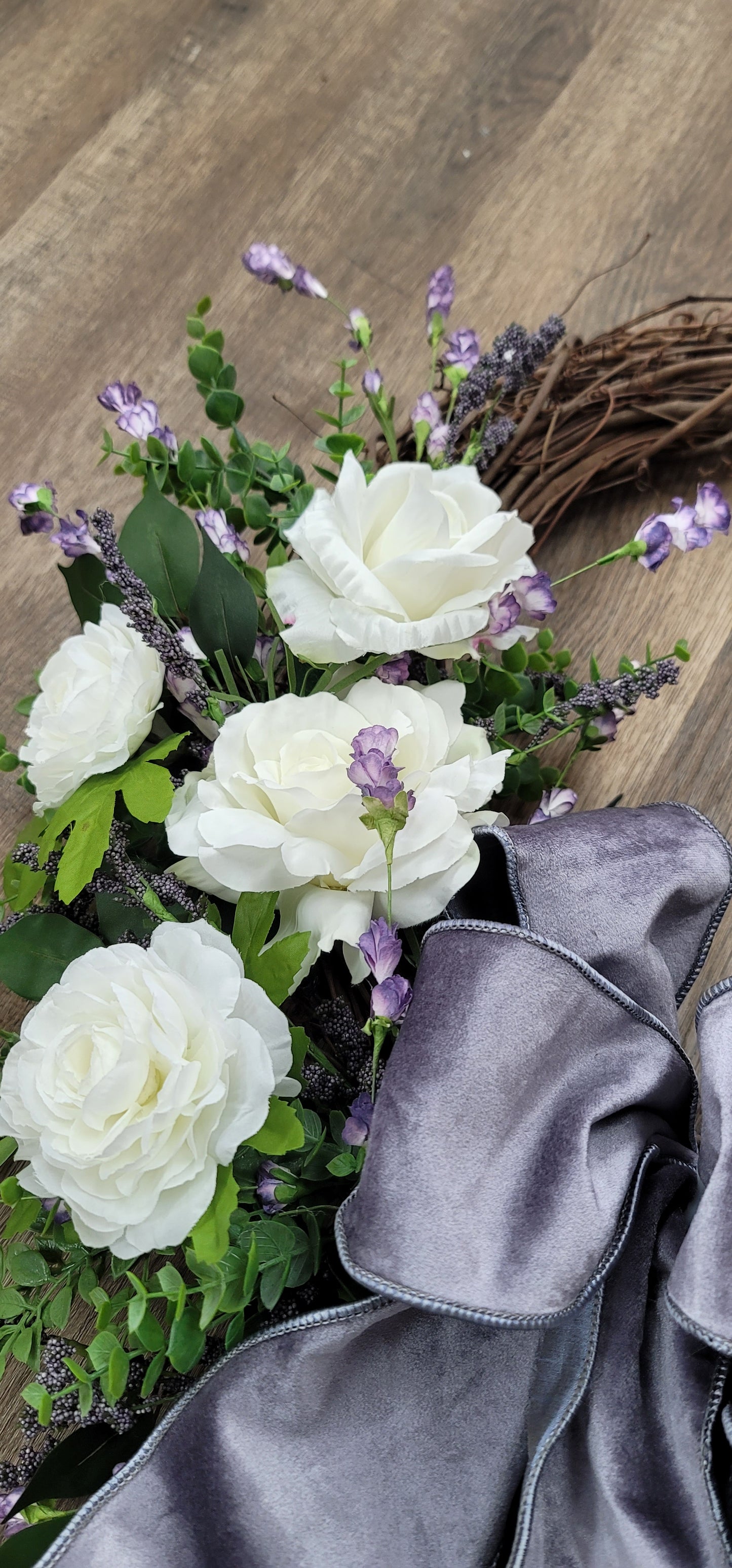 Lavender Wreath