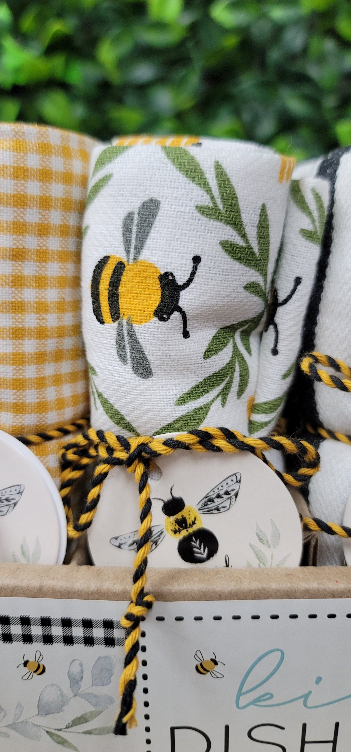 Honey Bee Dish Towels