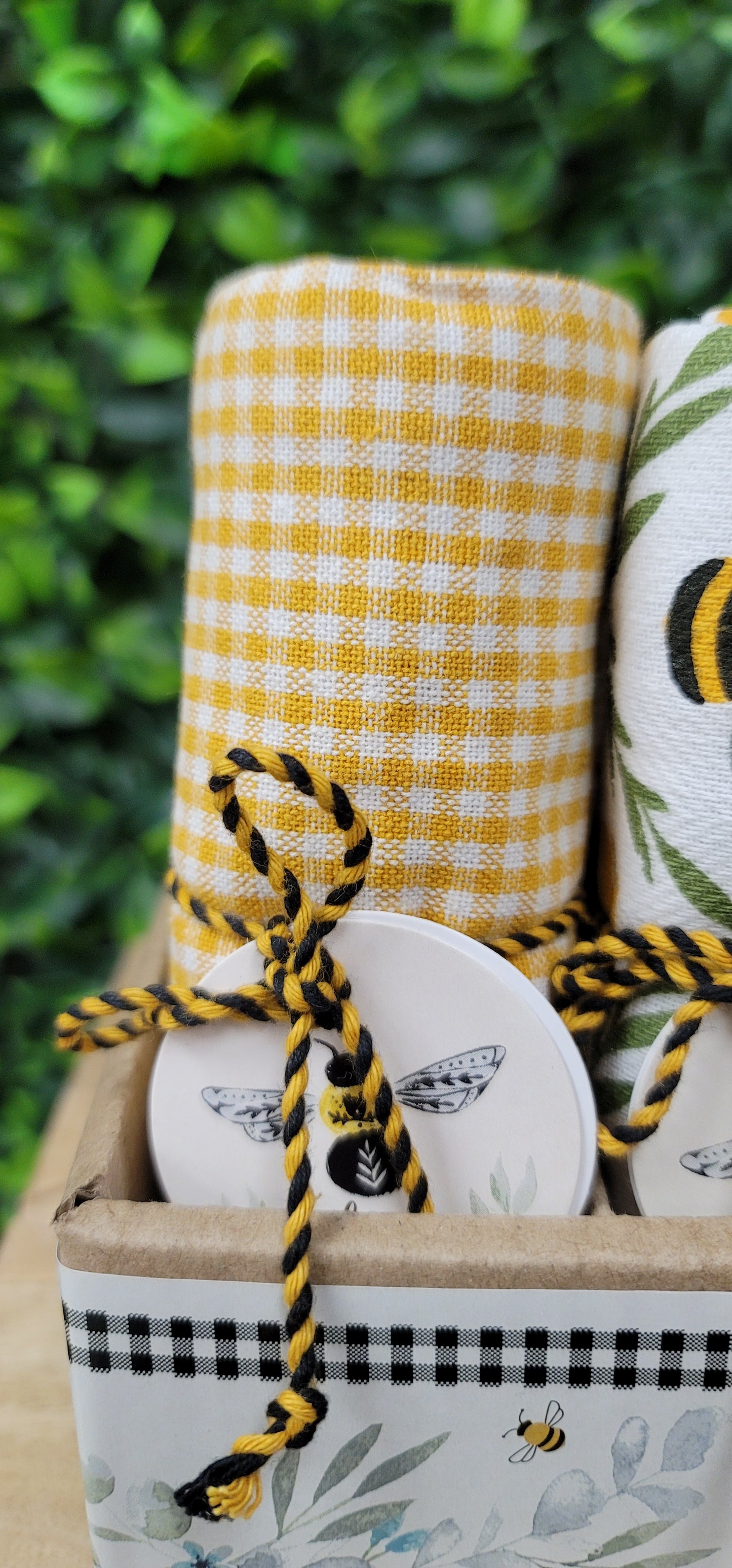 Honey Bee Dish Towels