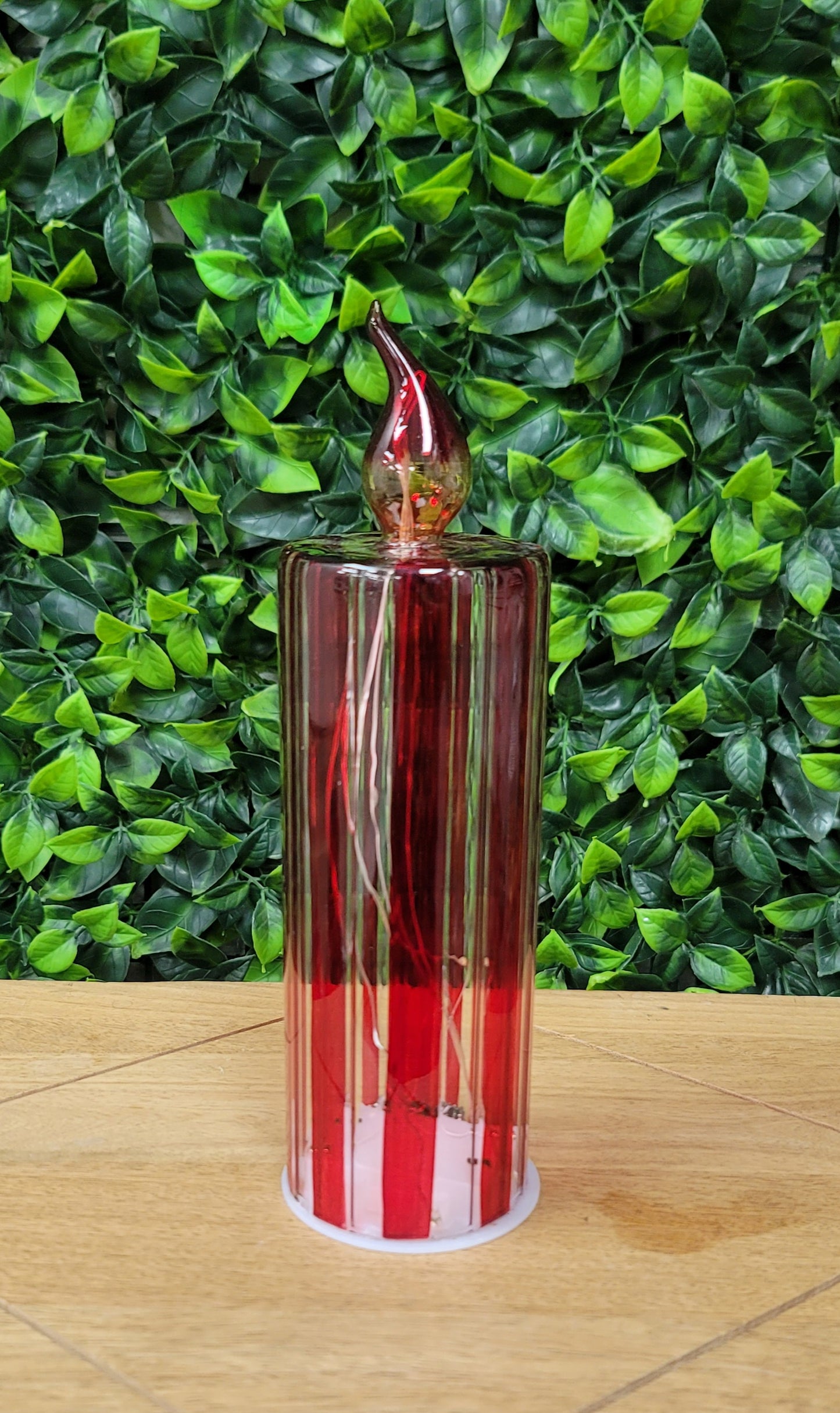 Striped Candle