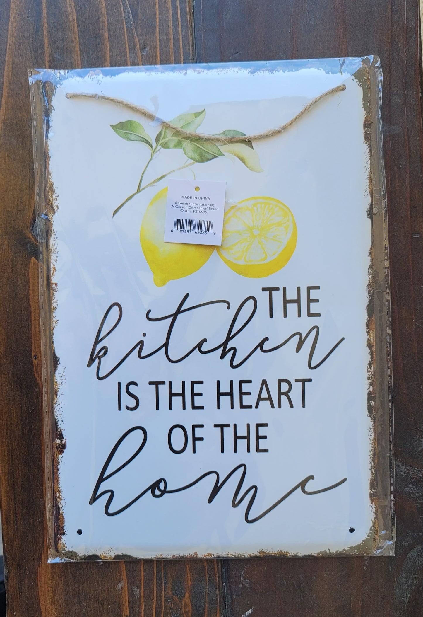Lemon Sign
