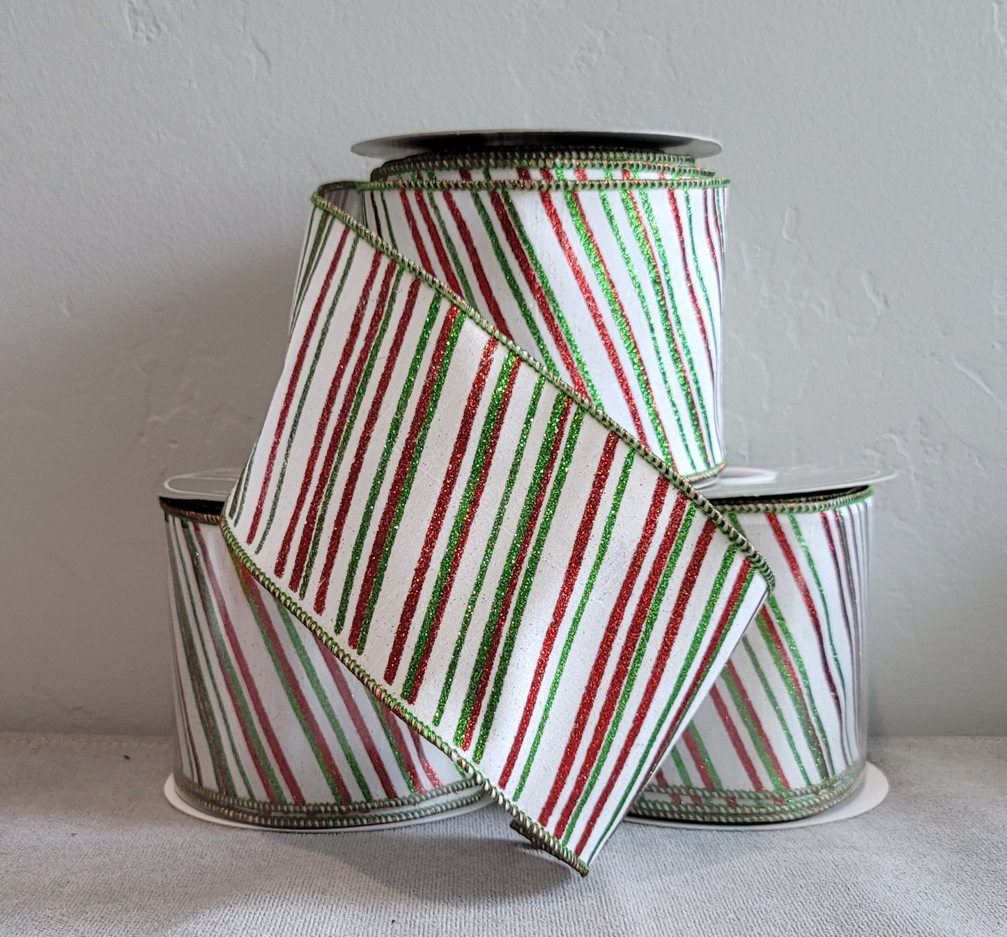 Red Green and White Ribbon