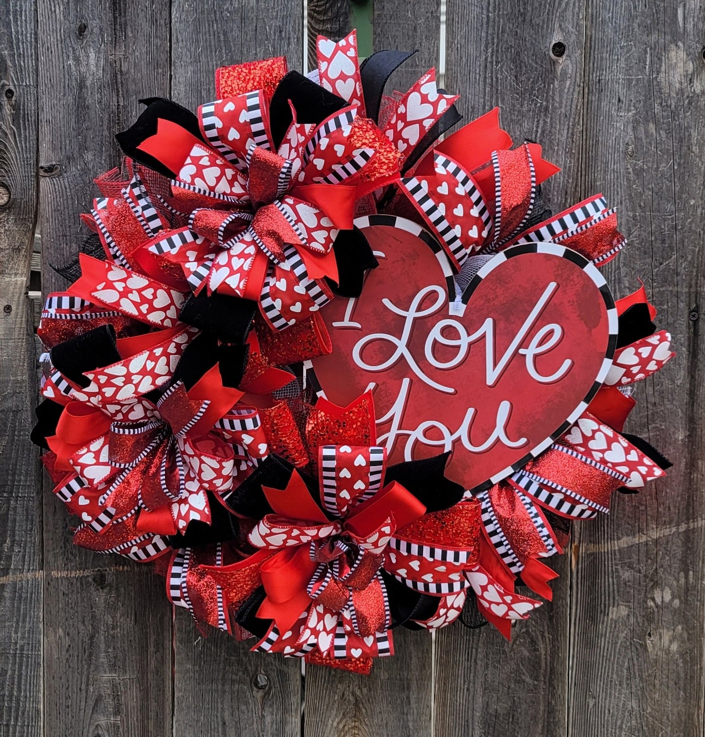I Love You wreath