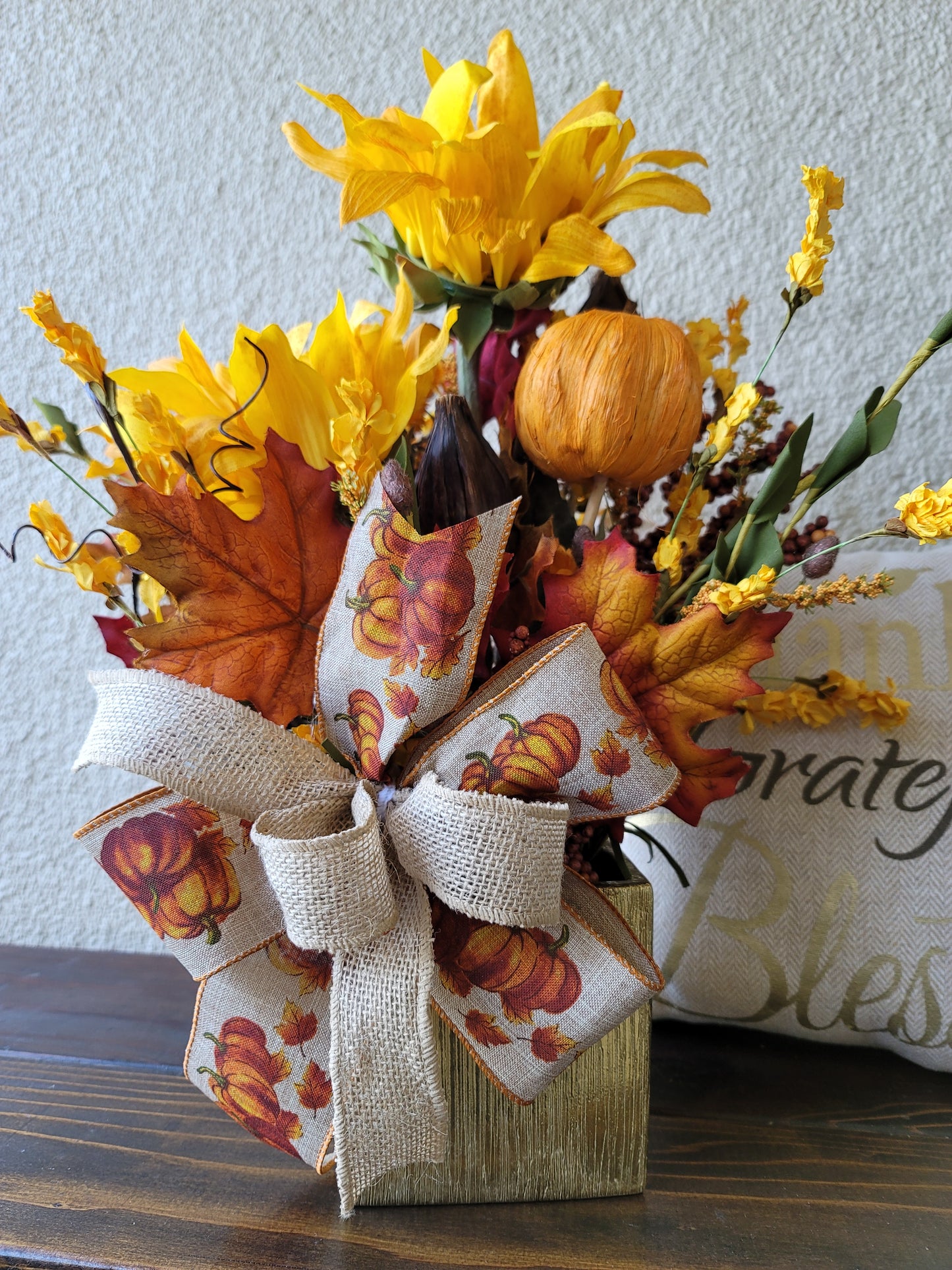 Fall Sunflower Arrangement