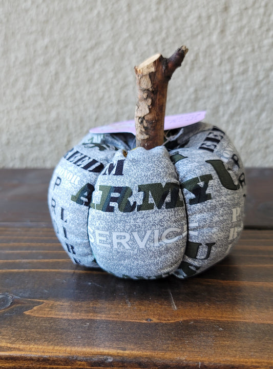 Small ARMY Pumpkin