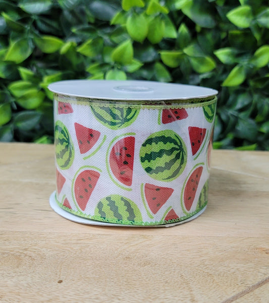 Watermelon Ribbon 2.5"