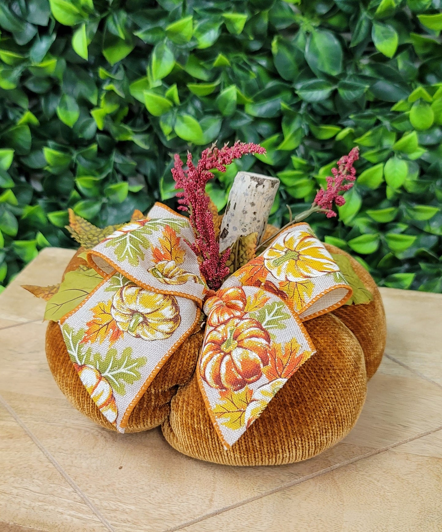 Fall Fabric Pumpkin