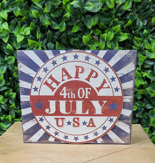 4th Of July Sign