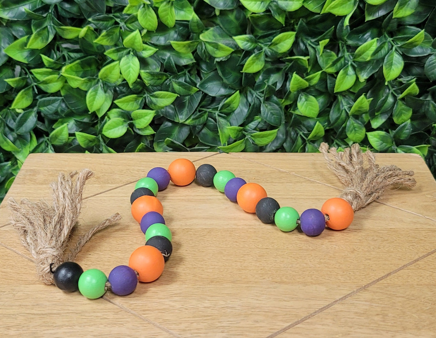 Halloween Bead Garland