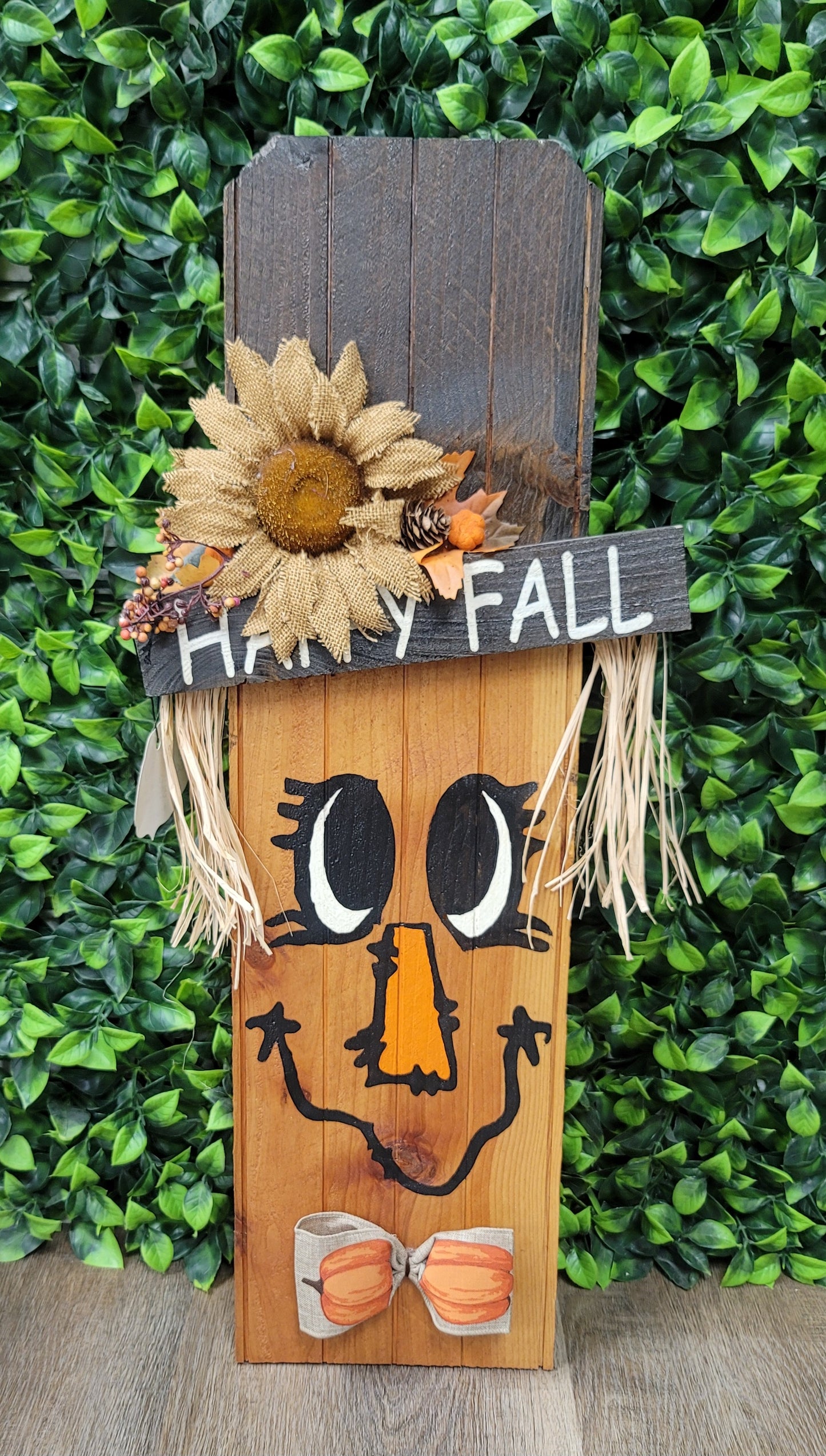 Fall Scarecrow Sign