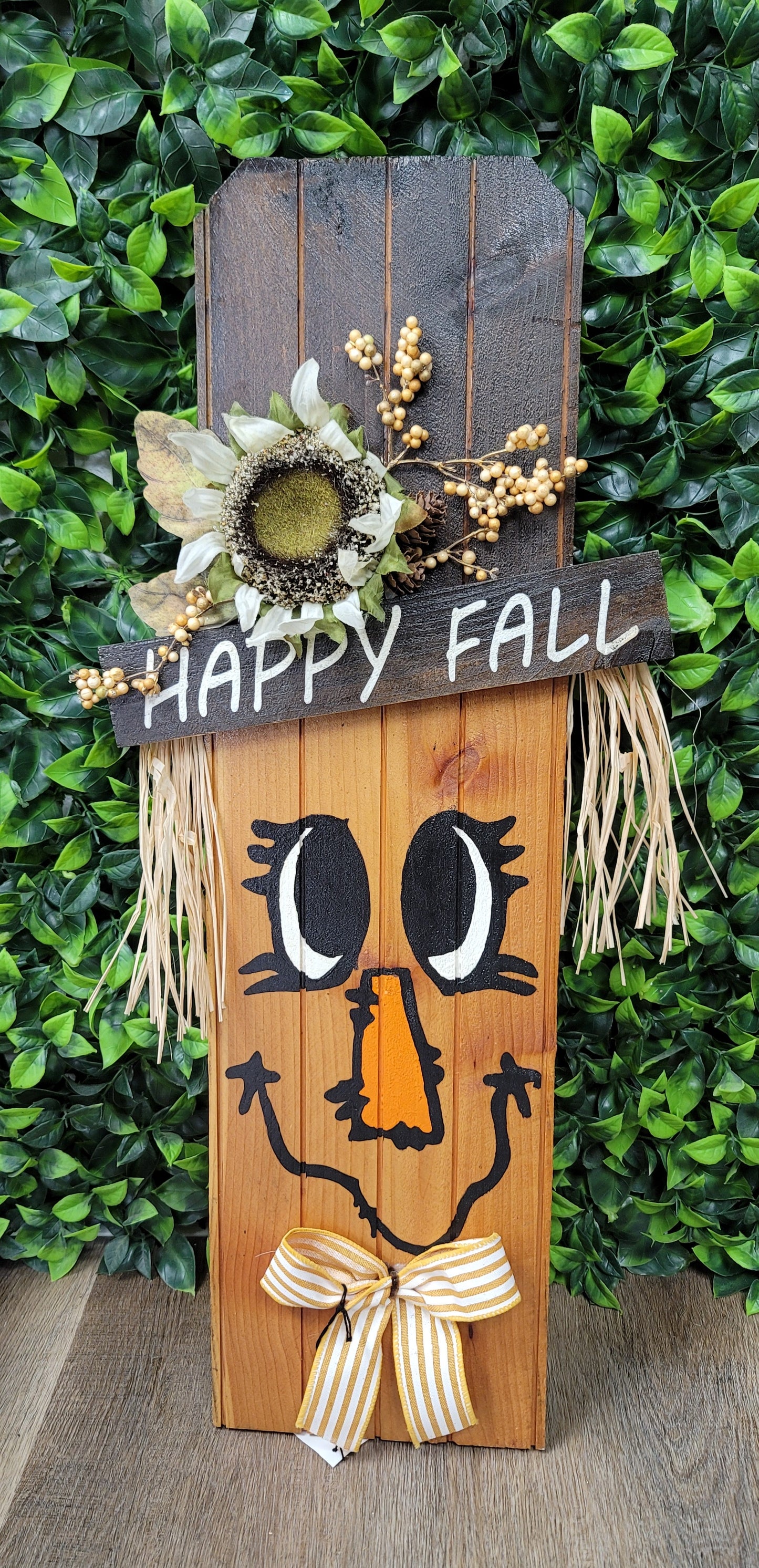 Fall Scarecrow Sign