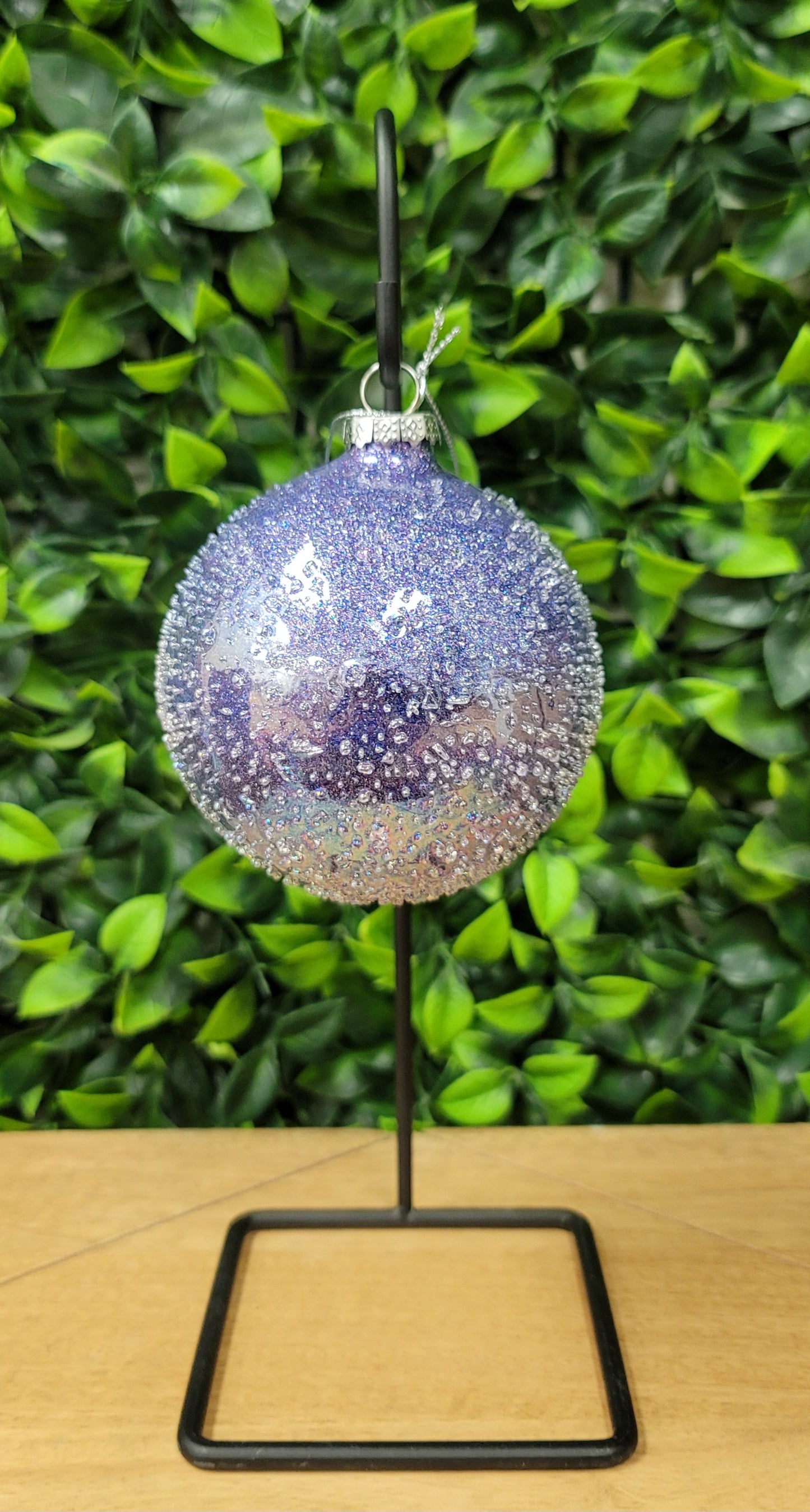 Icy Lavender Ornament