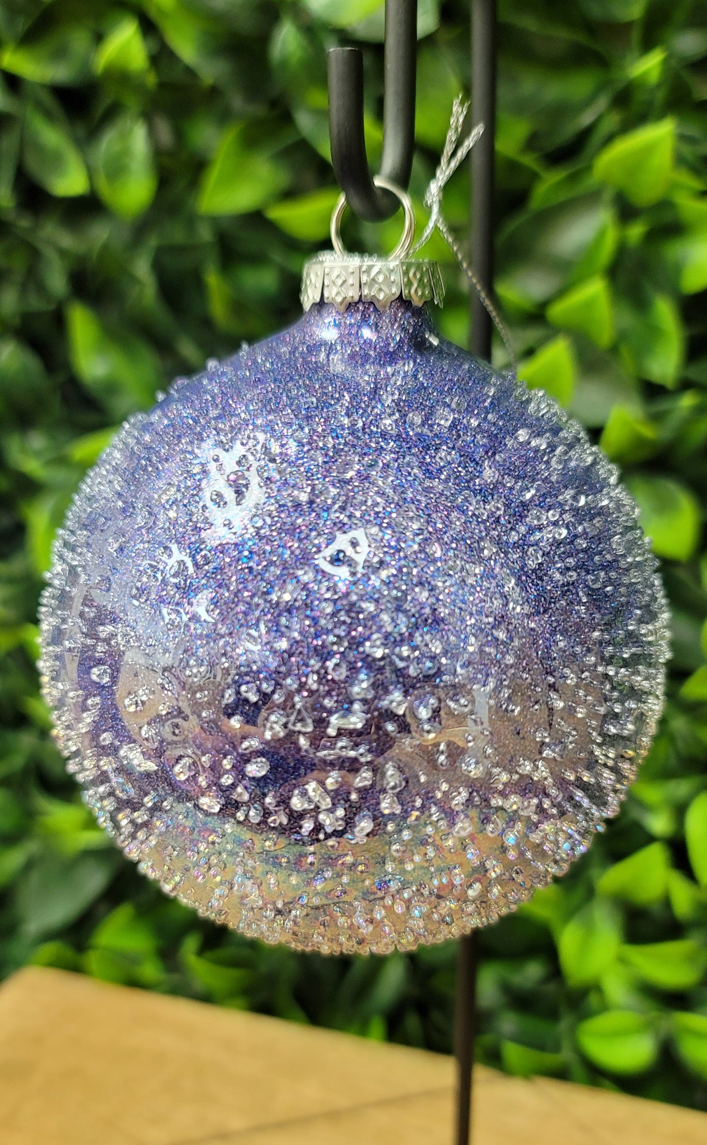 Icy Lavender Ornament