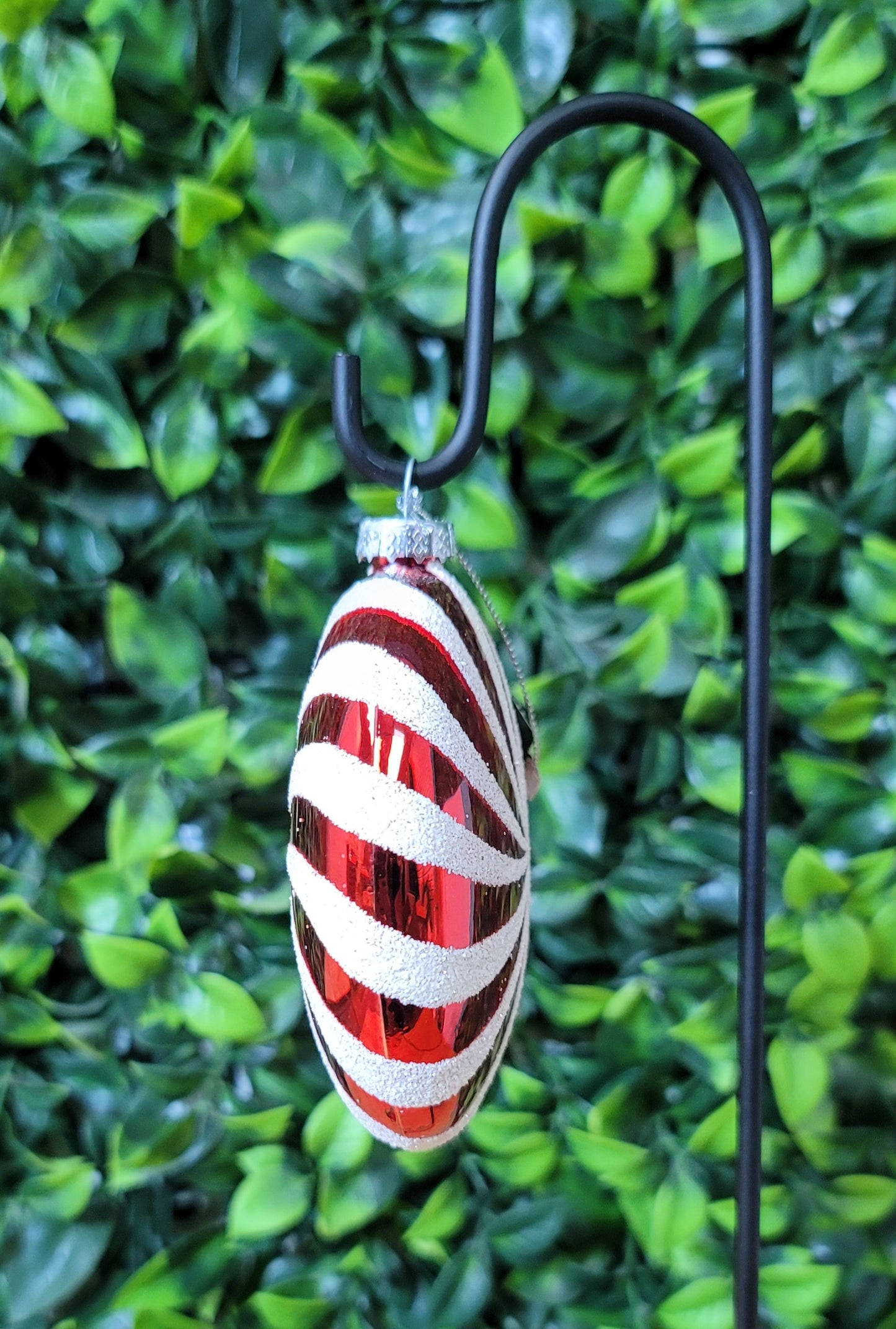 Peppermint Disc Ornament