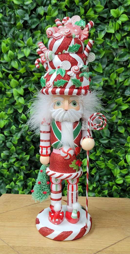 Peppermint Candy Nutcracker