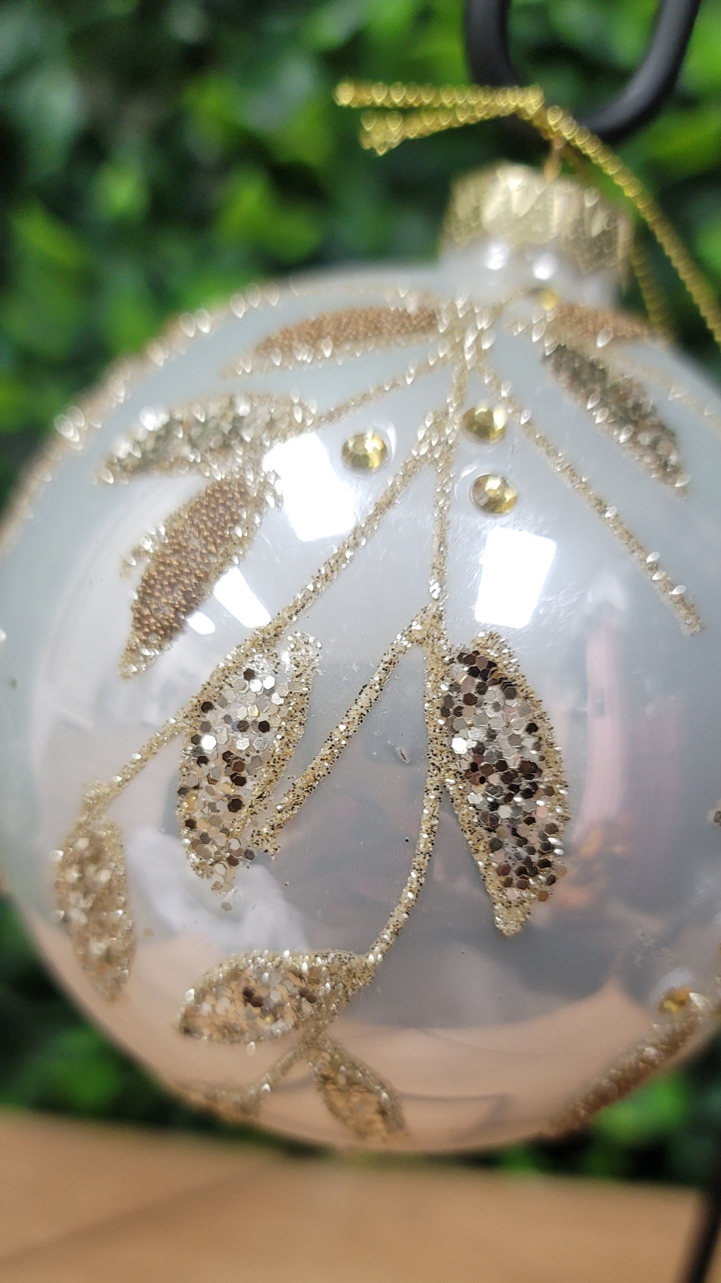 Gold Leaf Ornament