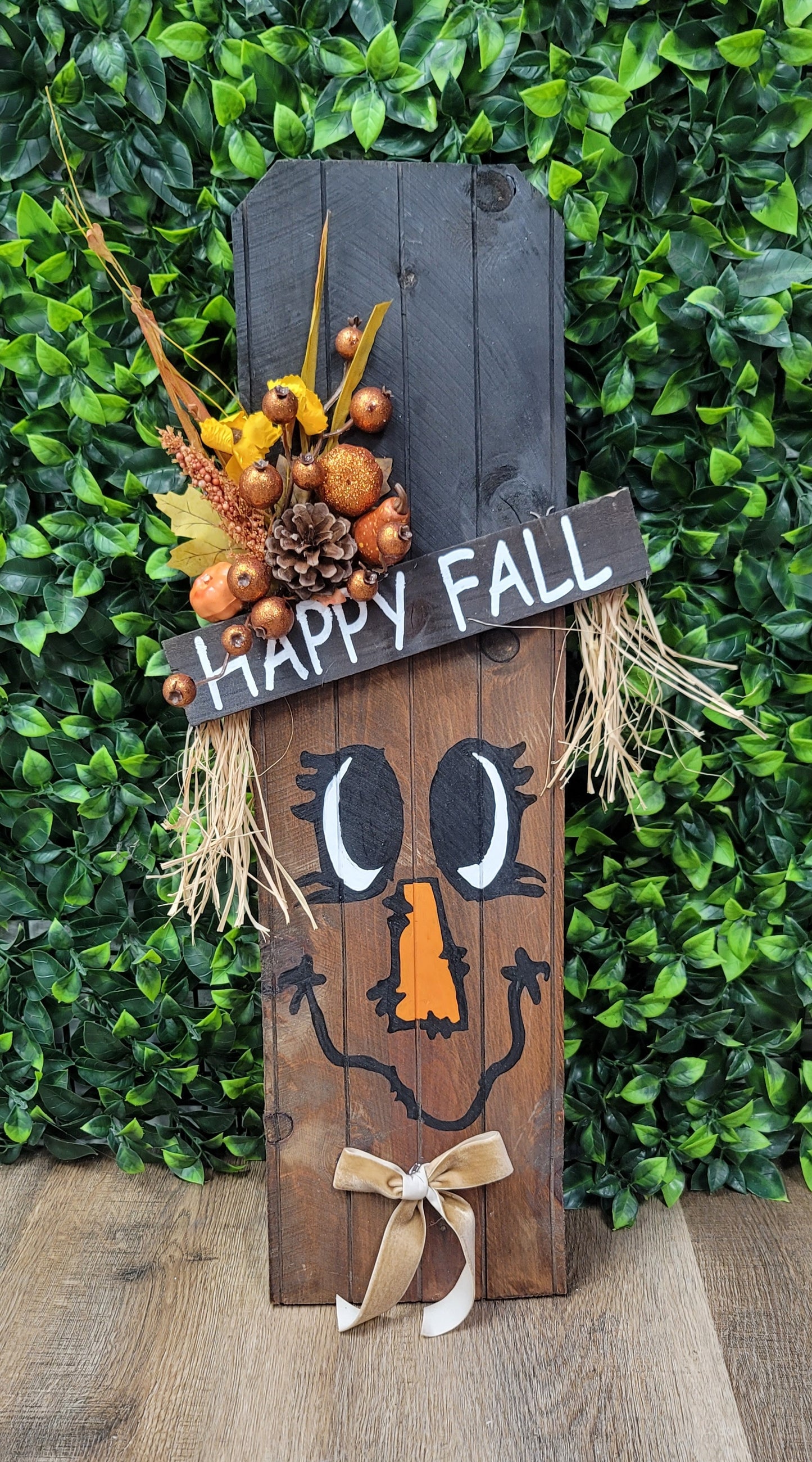 Fall Scarecrow Sign