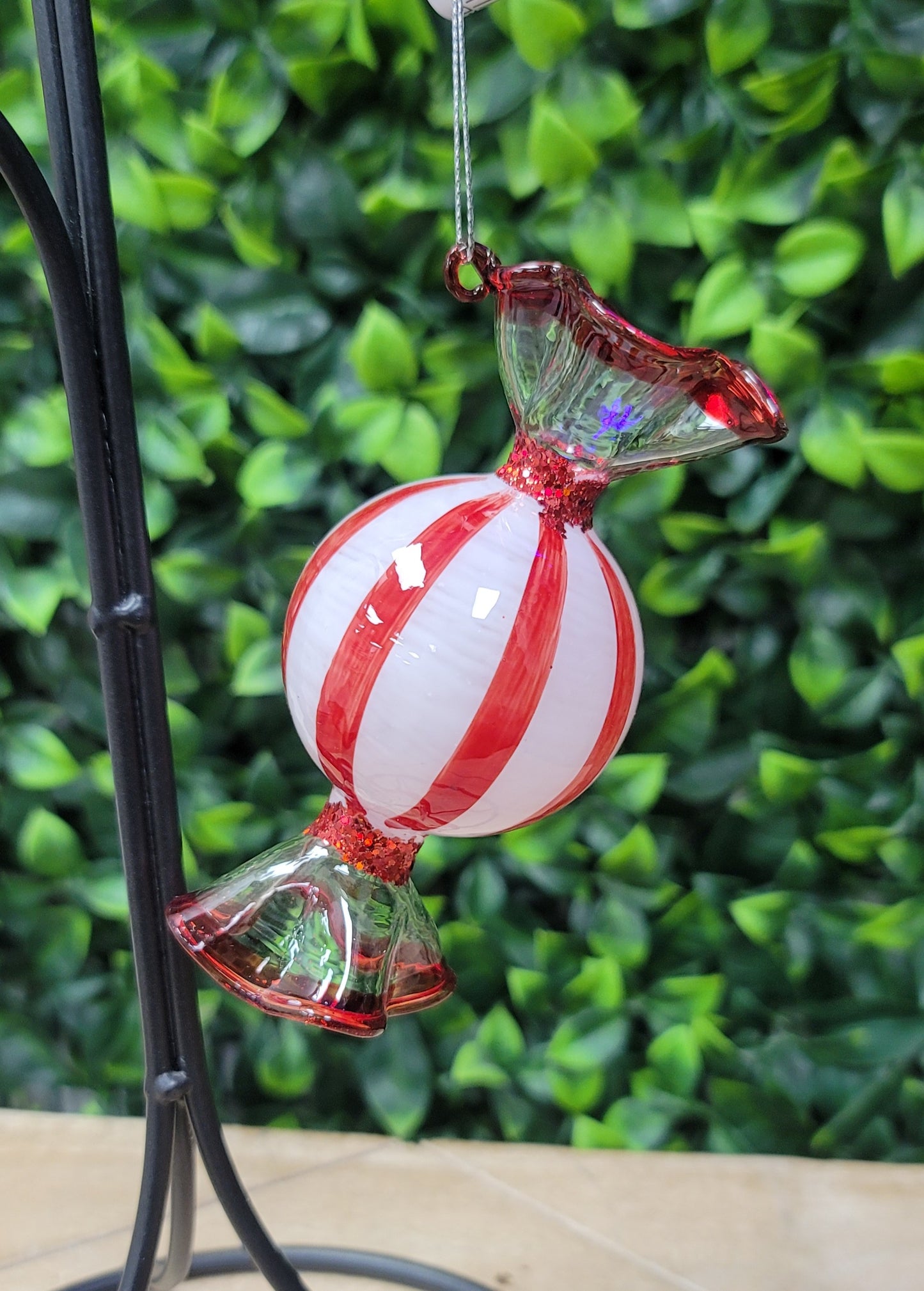 Glass Candy Ornament