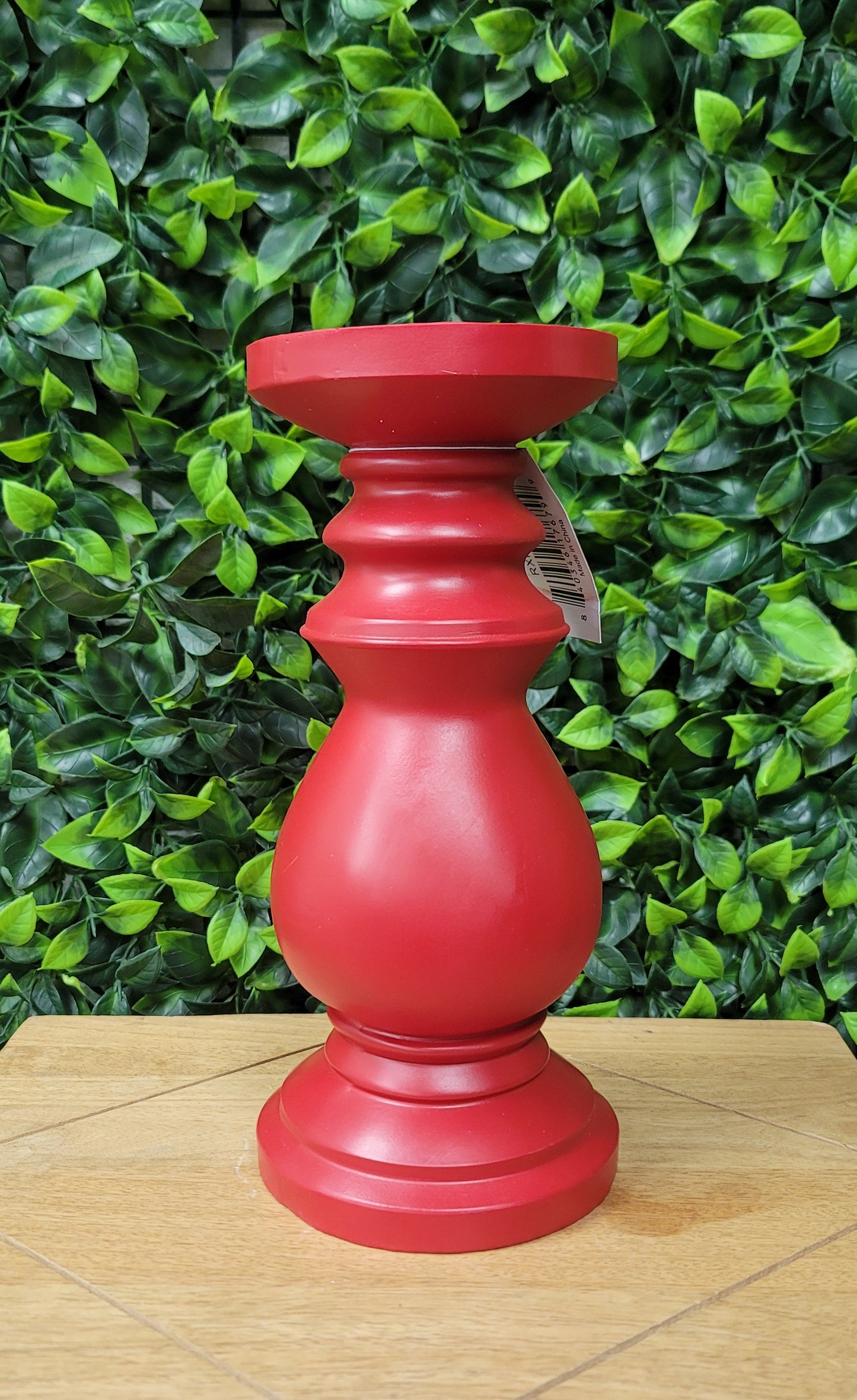 Red Candle Holders