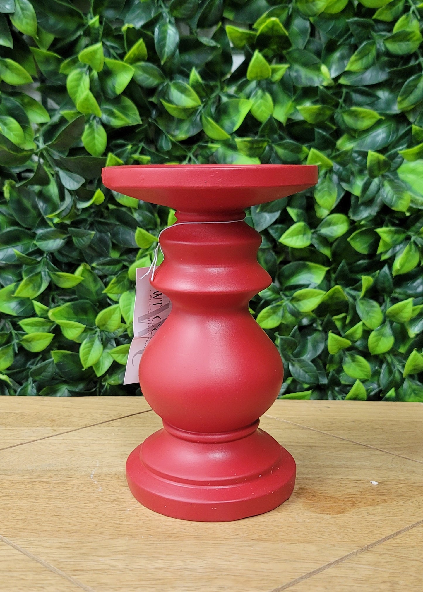 Red Candle Holders