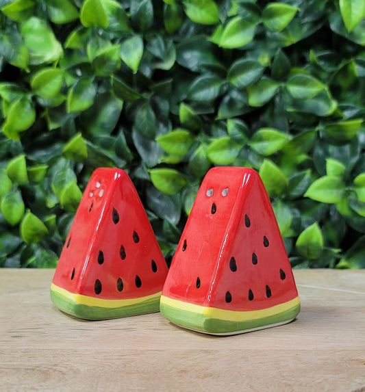 Watermelon Salt/Pepper Shakers