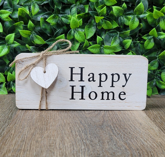 Happy Home Sign