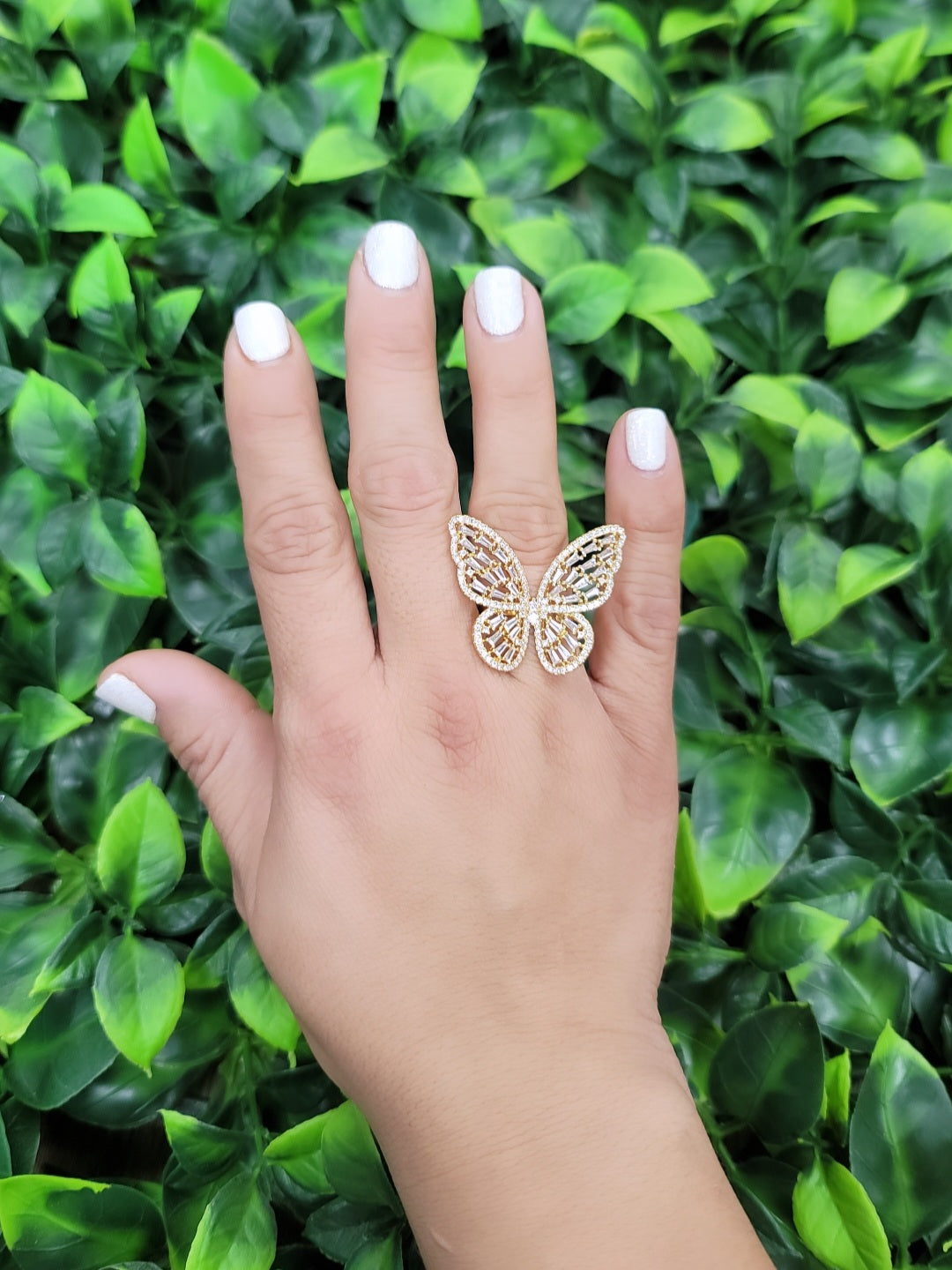 Gold Butterfly Ring