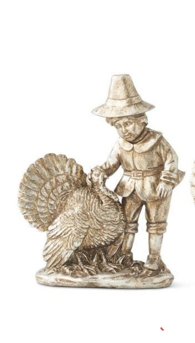 Antique Turkey w/child