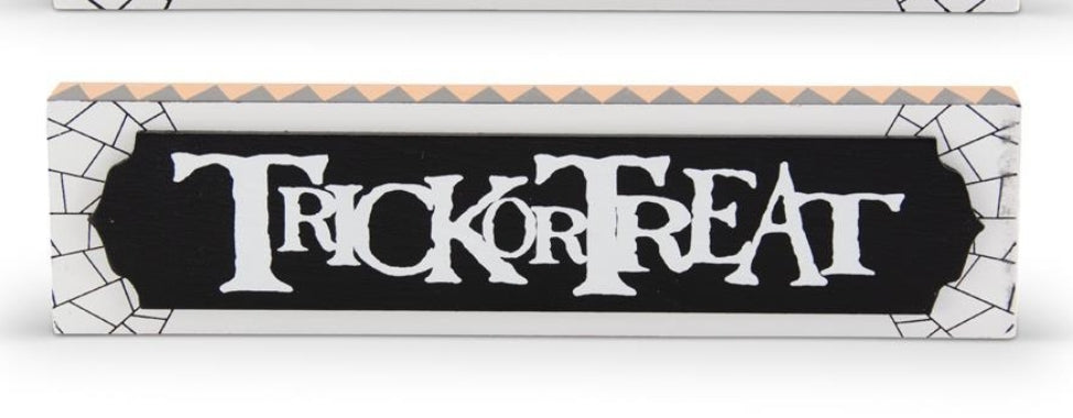 Halloween Message Tabletop Sign