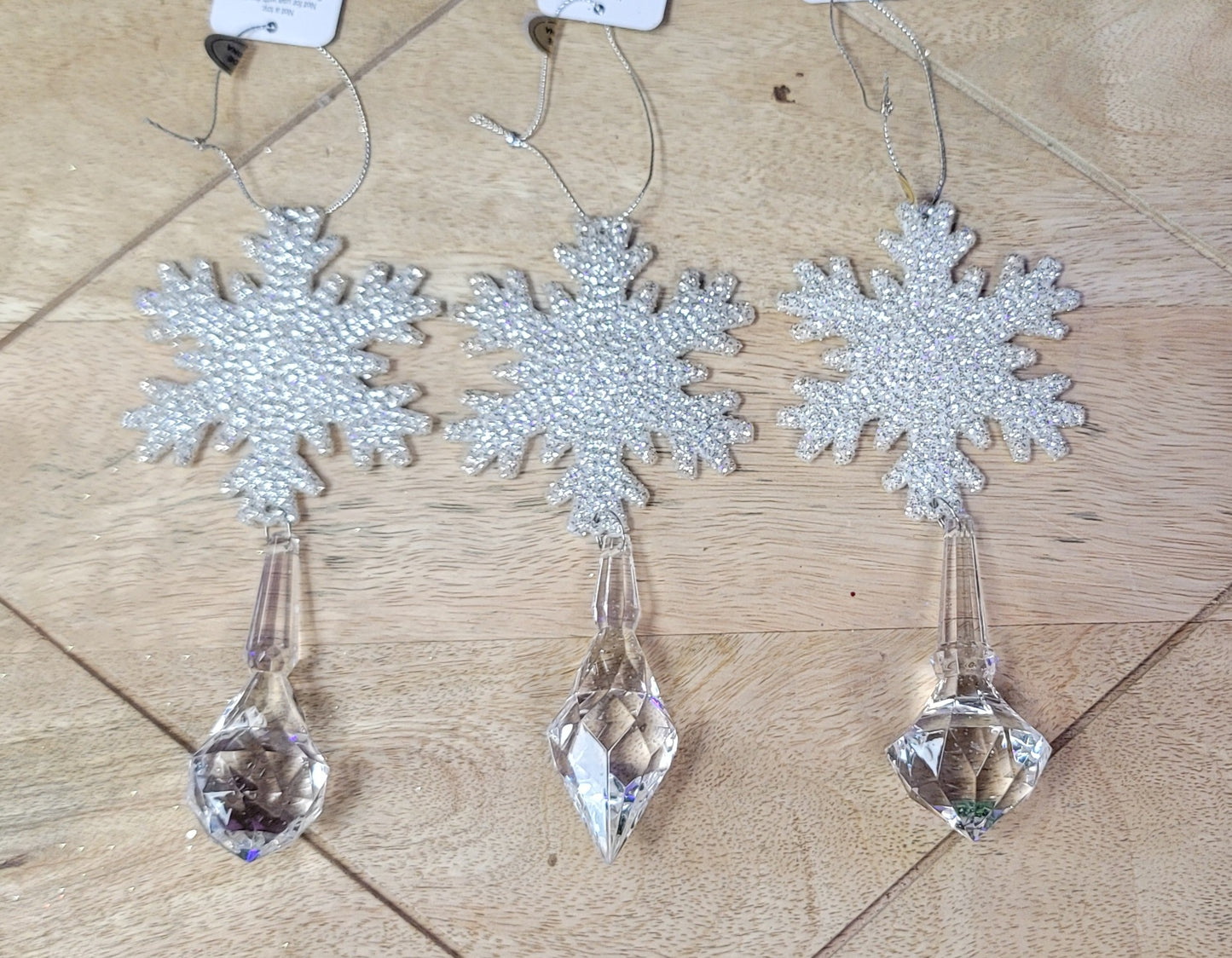 Snowflake Drop Ornament