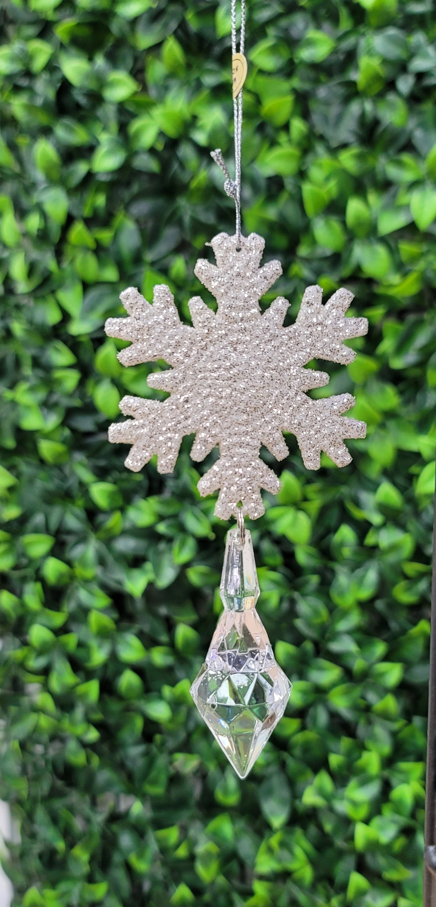 Snowflake Drop Ornament