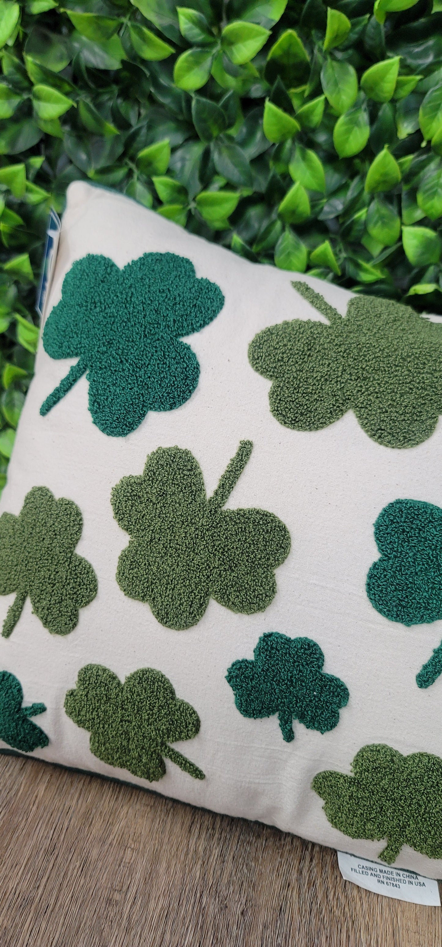 St. Patrick's Day pillow