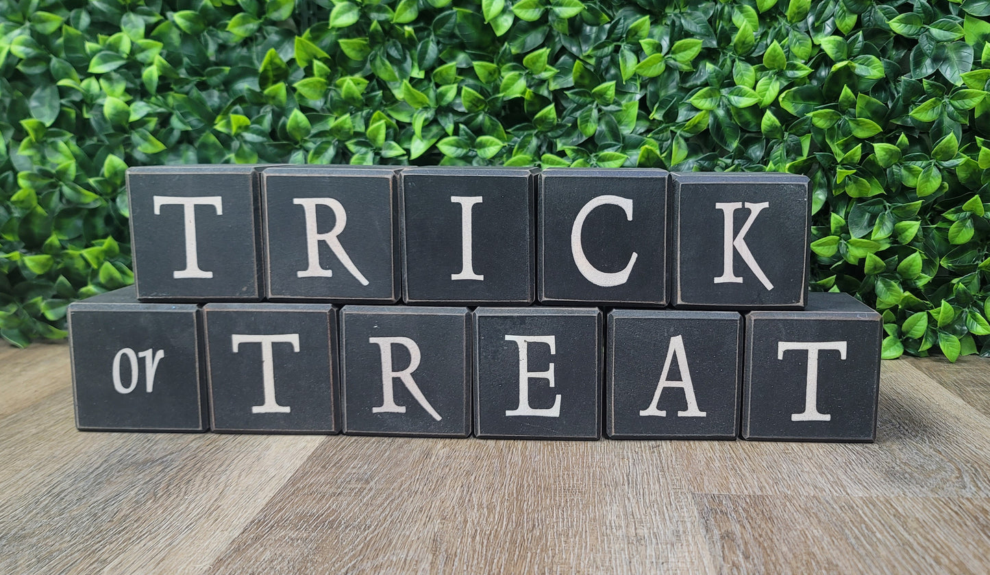 Trick or Treat Block set