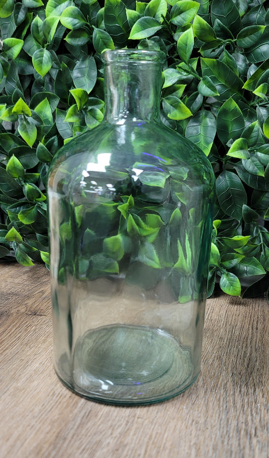 Bottleneck Glass Vase