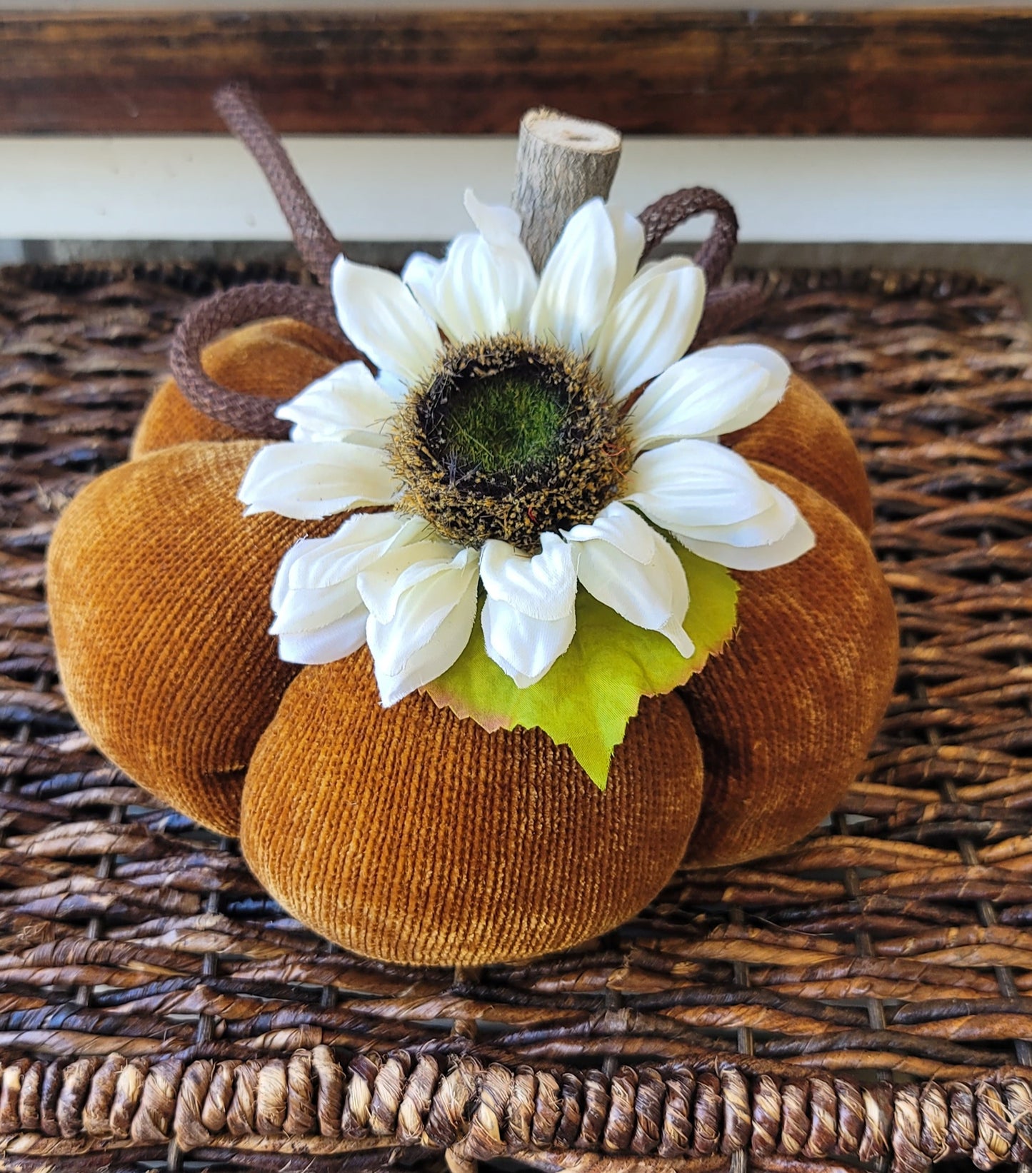 Fall Fabric Pumpkin