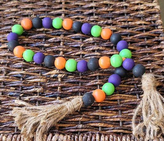 Halloween Bead Garland