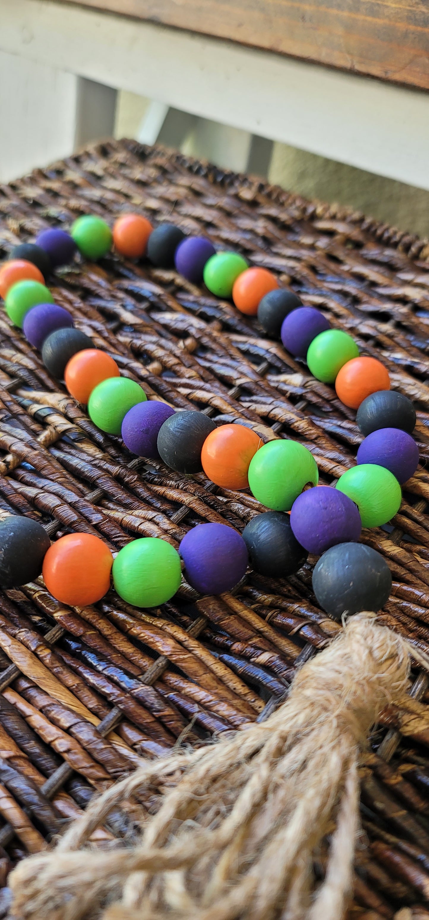 Halloween Bead Garland