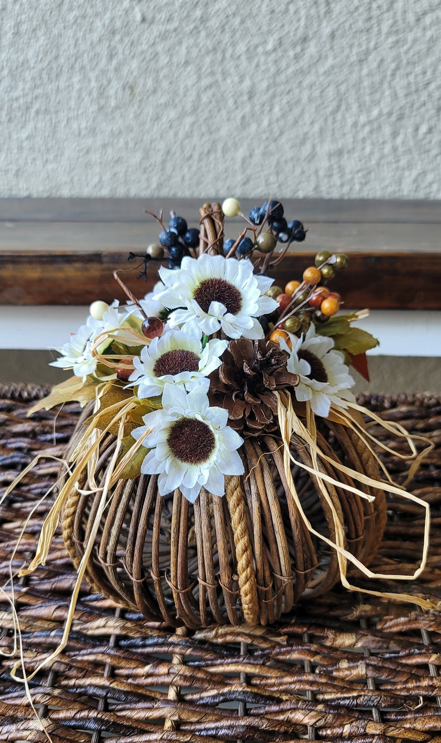 Fall Twig Pumpkin