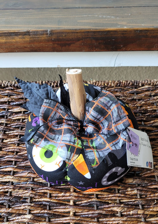 Halloween Fabric Pumpkin