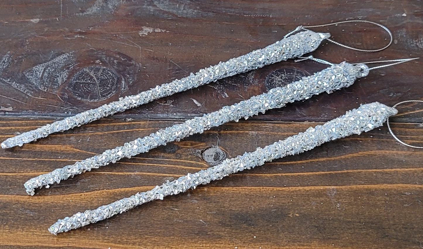 Sliver Icicles 3pc Set