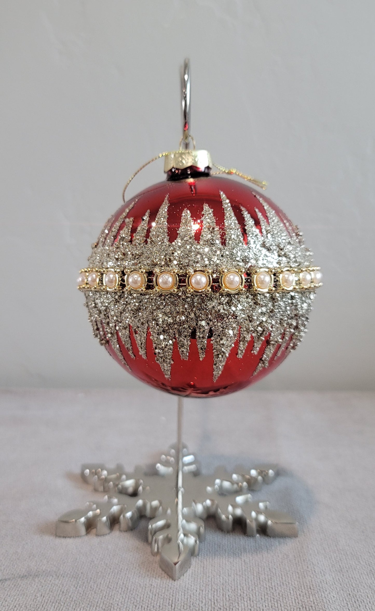Jewel Red Ornament