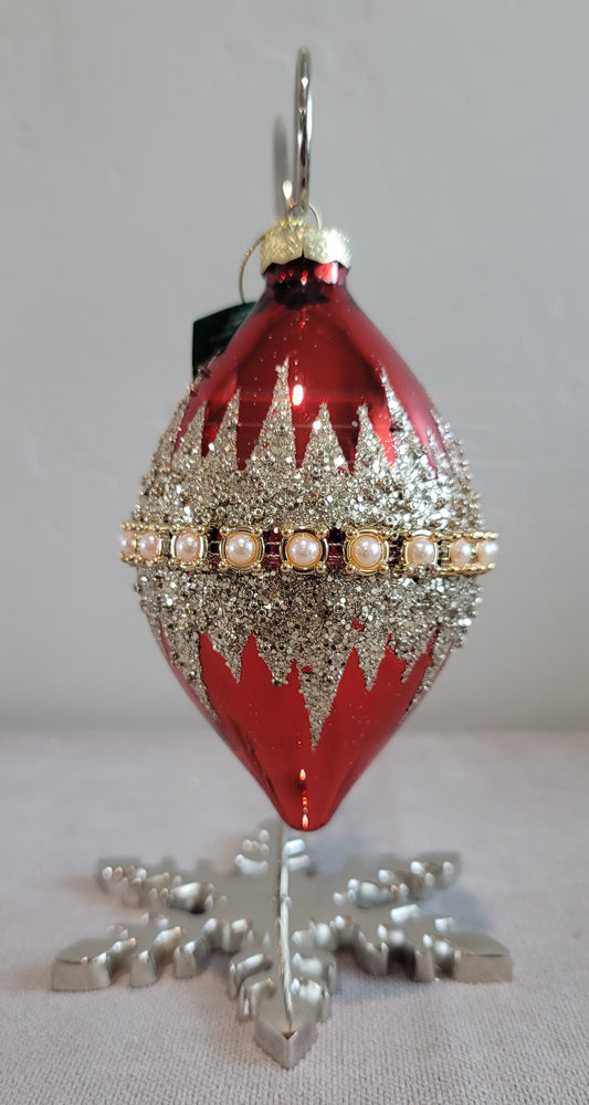 Jewel Red Ornament