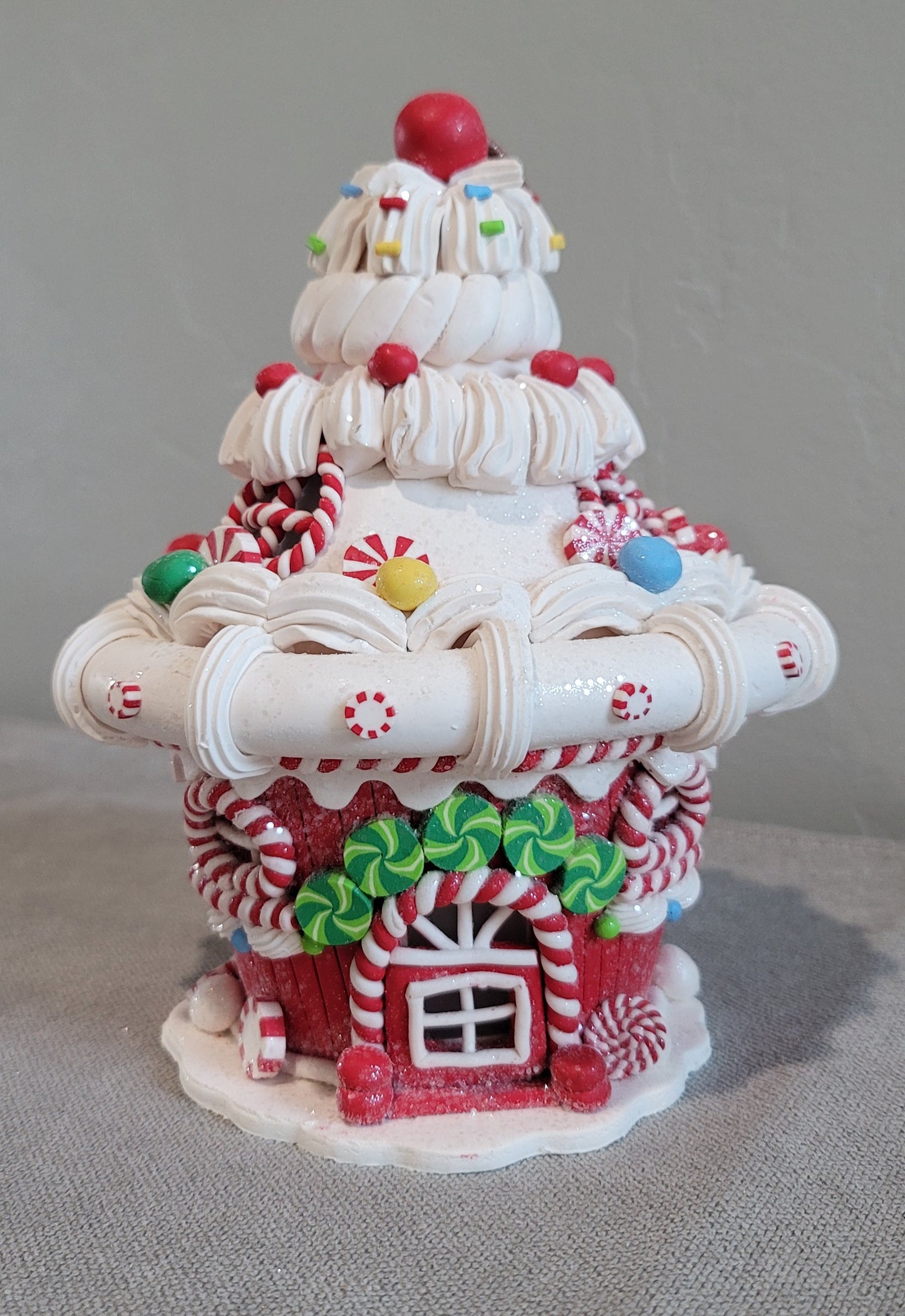 Gingerbread House with Cherry