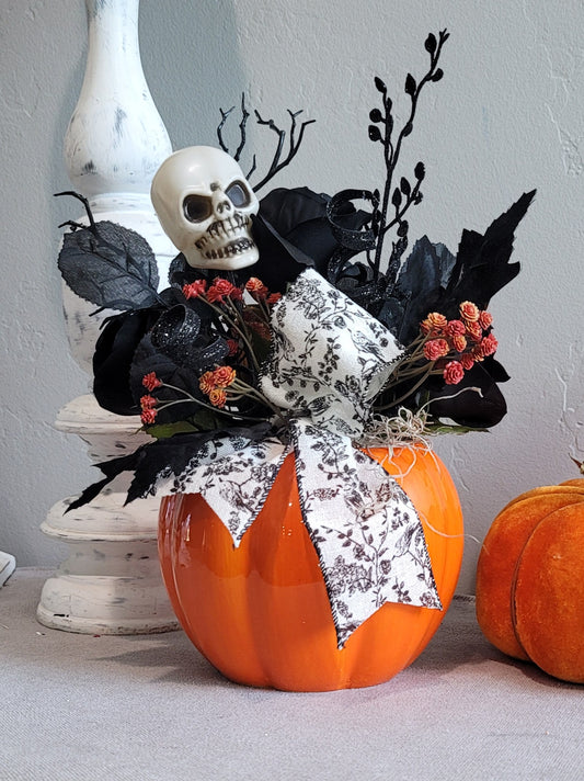 Halloween Pumpkin Arrangement