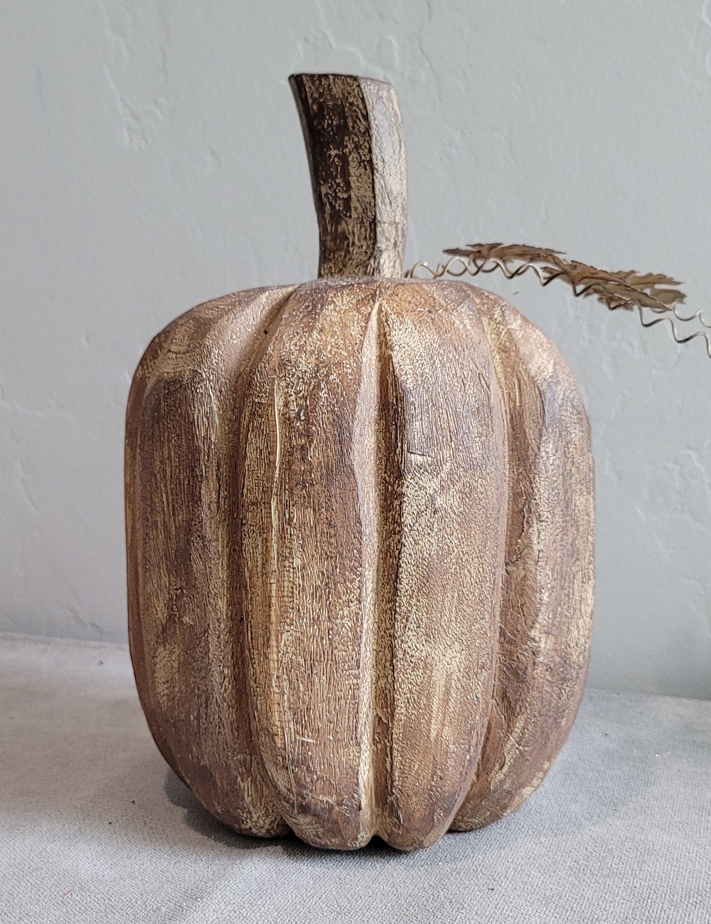 Wood Pumpkin