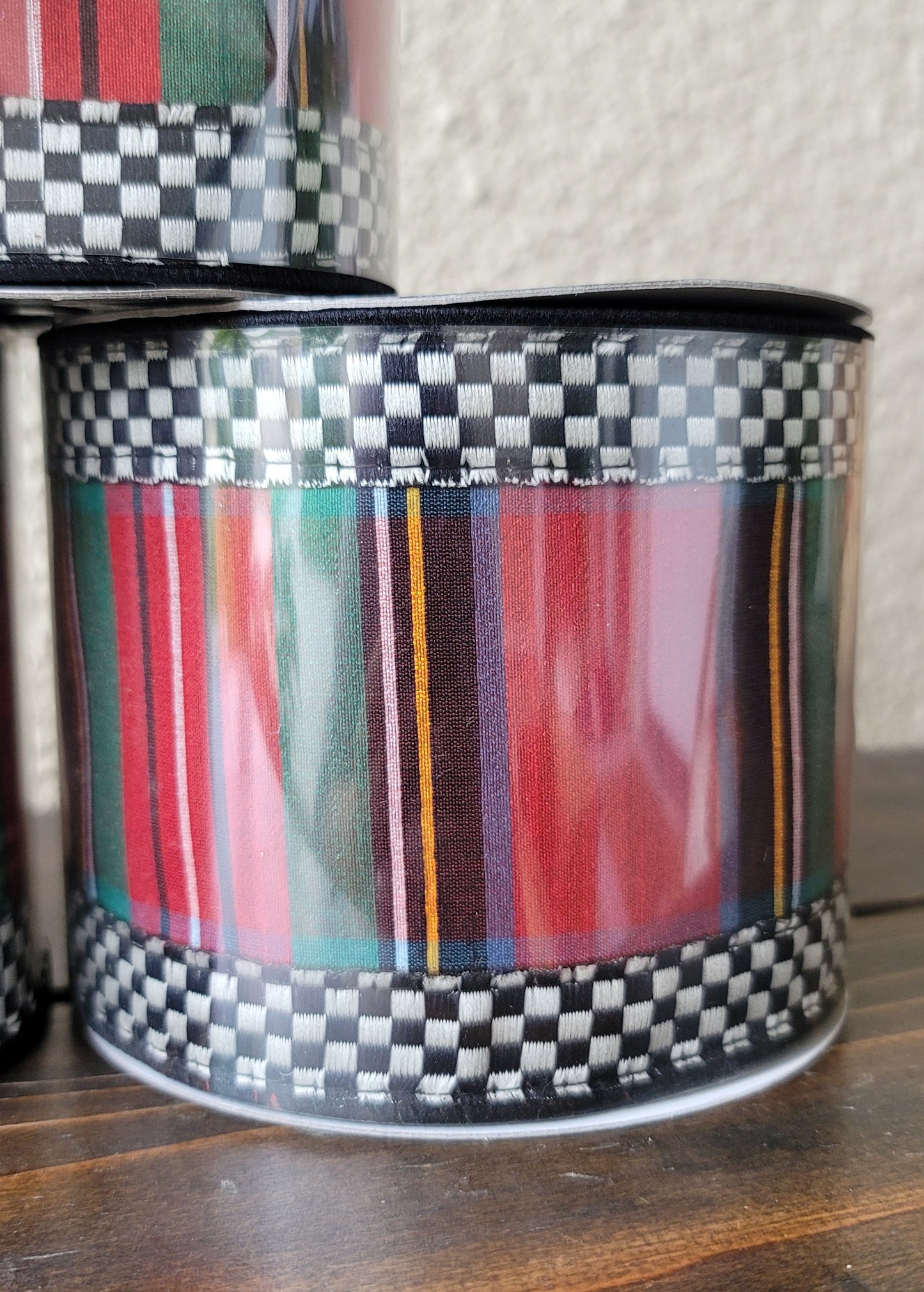 Mini Check Plaid Ribbon